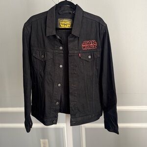 Levi's Black Star Wars Denim Jacket